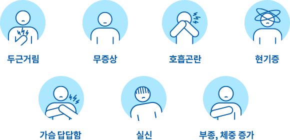 부정맥의 증상에는 어떤 것이 있나요? 이미지
